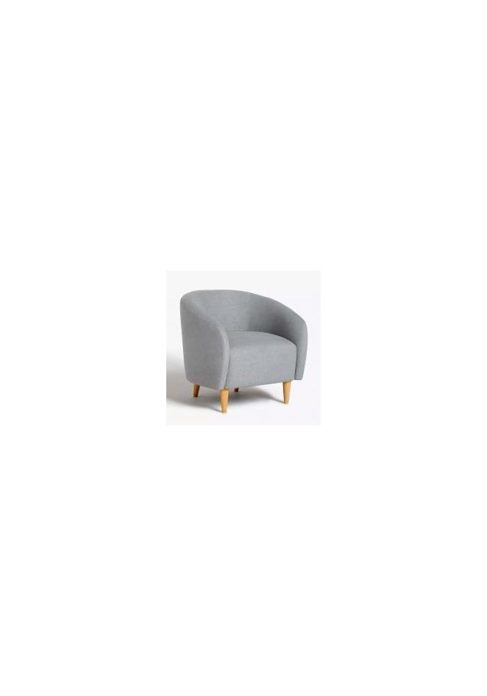 Scoop Round Armchair 79 X 74 X 75 Cm Black - Image 3