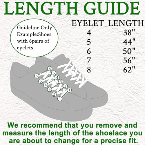Endoto Flat Shoe Laces for Veja Sneaker 7MM Replacement Shoelaces Strings for Running ShoesColorWhiteSize53Inch - Image 3