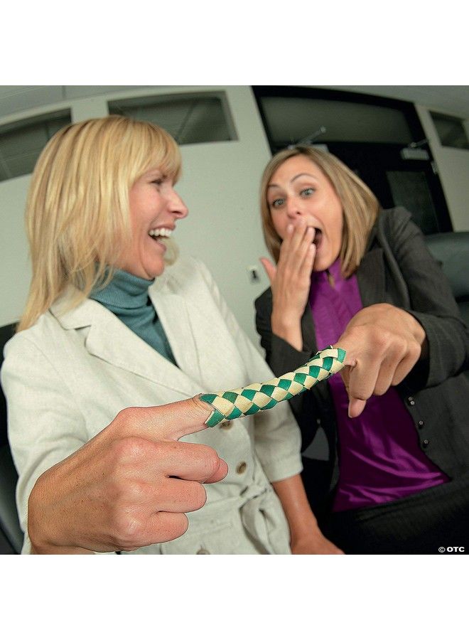 Fun Express Finger Traps Classic Party Toys Bulk Set Of 72 In Assorted Colors Favors And Giveaways - Image 5