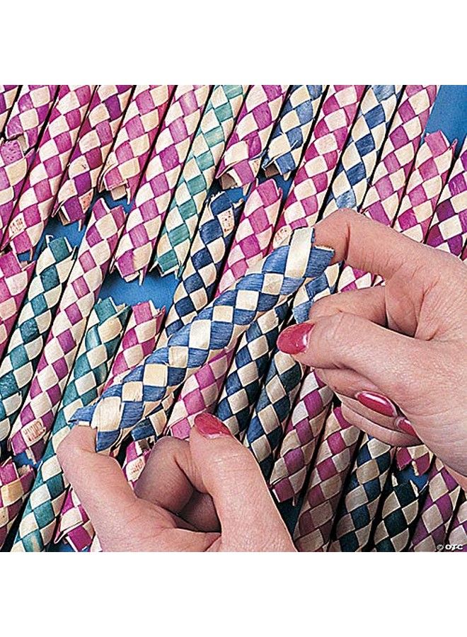 Fun Express Finger Traps Classic Party Toys Bulk Set Of 72 In Assorted Colors Favors And Giveaways - Image 4