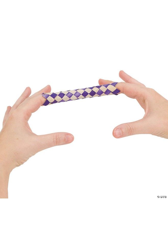 Fun Express Finger Traps Classic Party Toys Bulk Set Of 72 In Assorted Colors Favors And Giveaways - Image 3