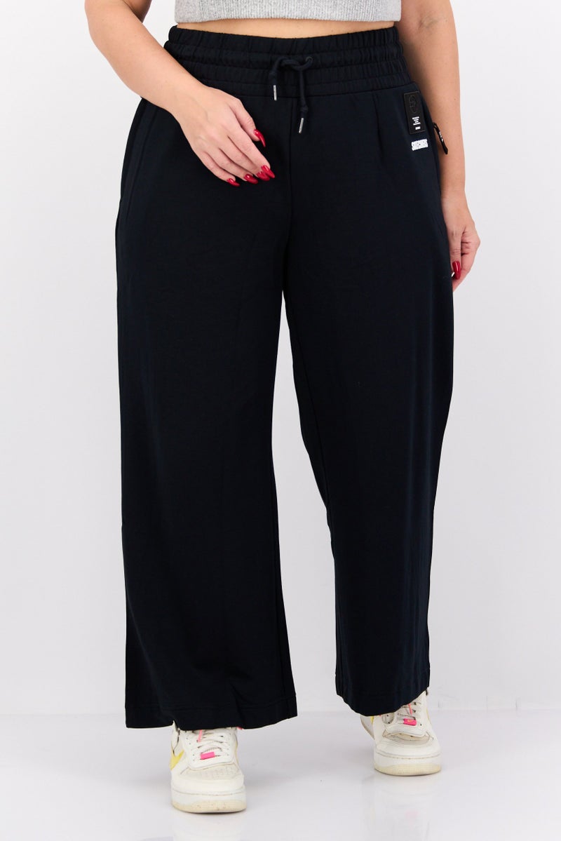SKECHERS Women Sportswear Fit Outdoor Sweatpants, Black - Image 1