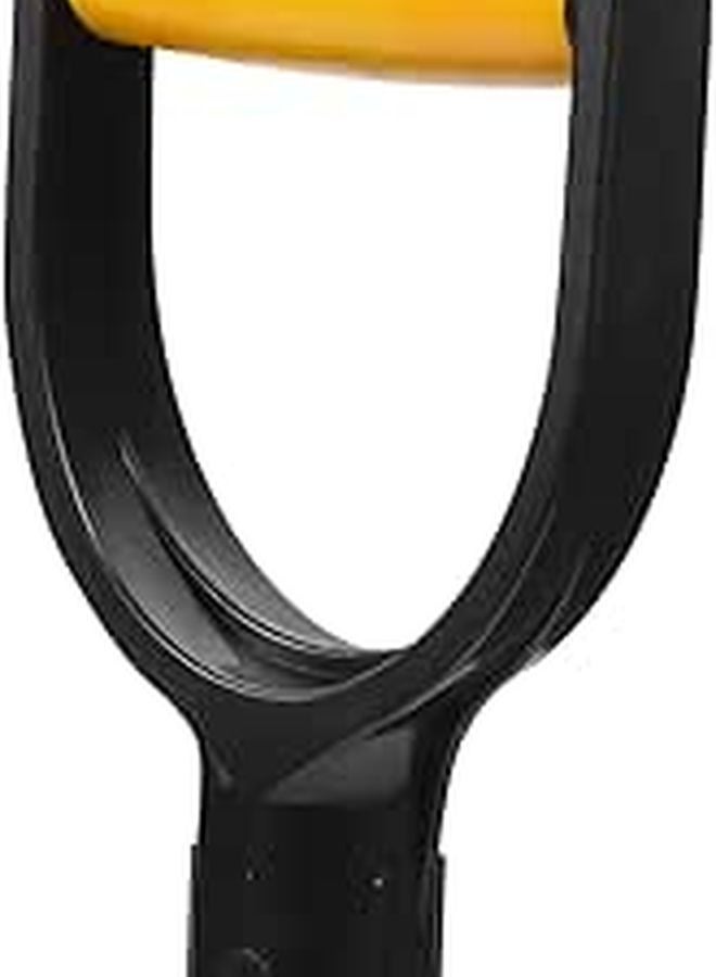 D Shaped Plastic Shovel Handle Durable Lightweight Grip for Digging Raking Gardening and Snow Removal - Image 1