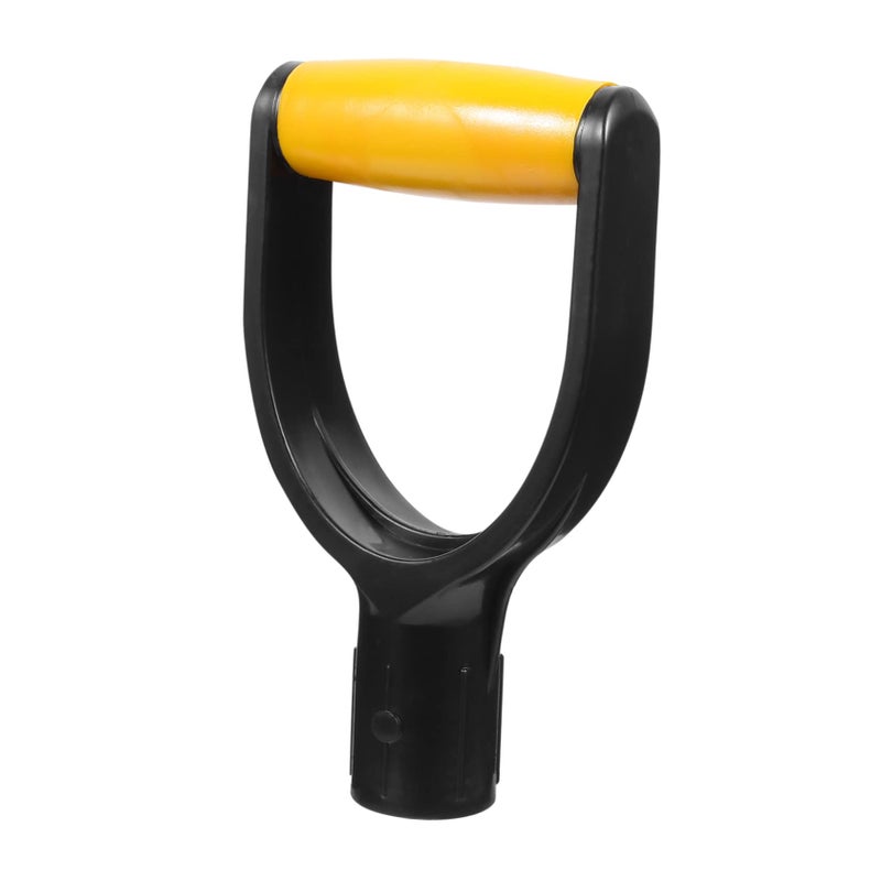 D Shaped Plastic Shovel Handle Durable Lightweight Grip for Digging Raking Gardening and Snow Removal - Image 2