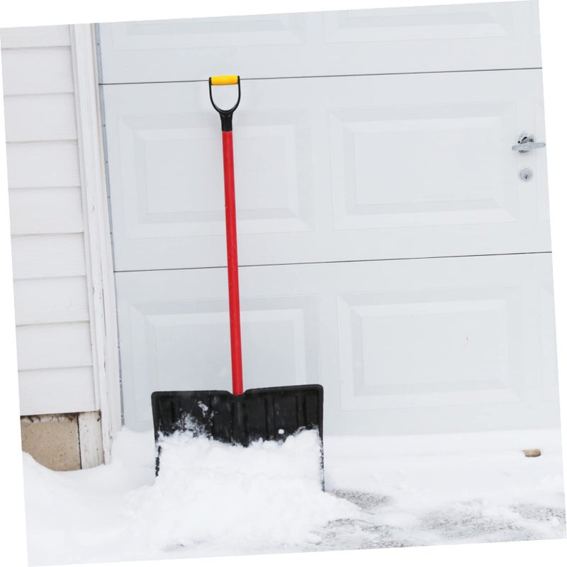 D Shaped Plastic Shovel Handle Durable Lightweight Grip for Digging Raking Gardening and Snow Removal - Image 5