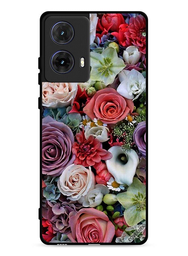 Covernex Motorola Moto G85 5G Protective Case Cover Roses - Image 1