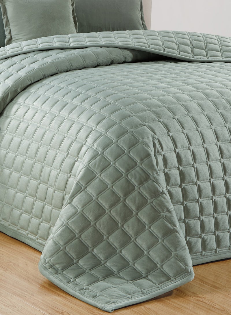 سليب نايت طقم لحاف مخملي ناعم، 4 قطع، مقاس مفرد 160×210 سم - Image 3