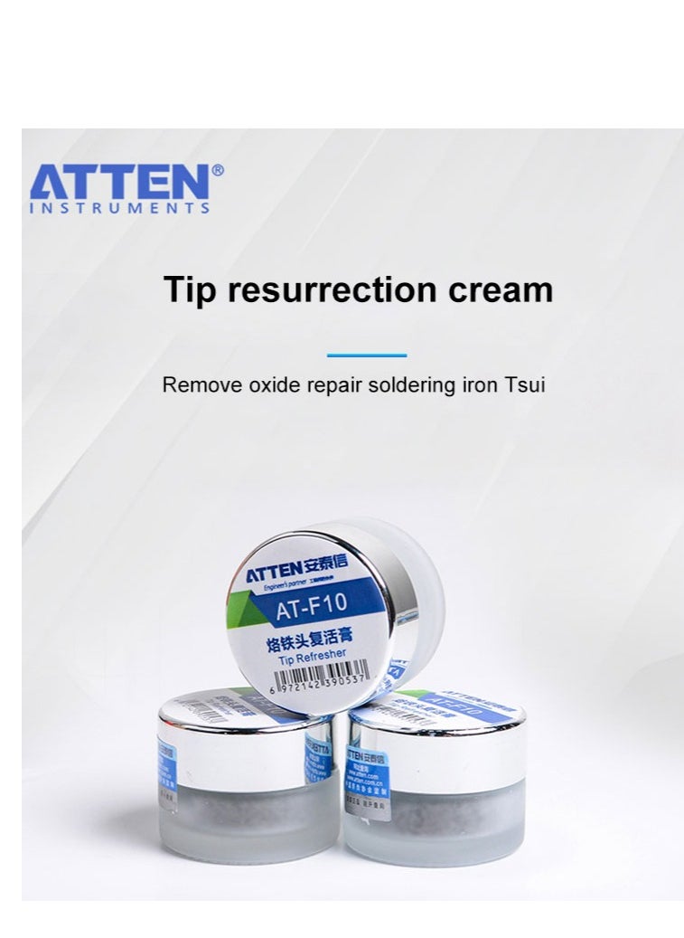 ATTEN - ATTEN AT-F10 Soldering Iron Tip Refresher Clean Paste 35G - Image 1