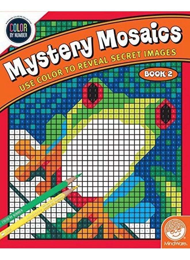 Mindware Color By Number Mystery Mosaics: (Book 2) Multi Color - Image 3