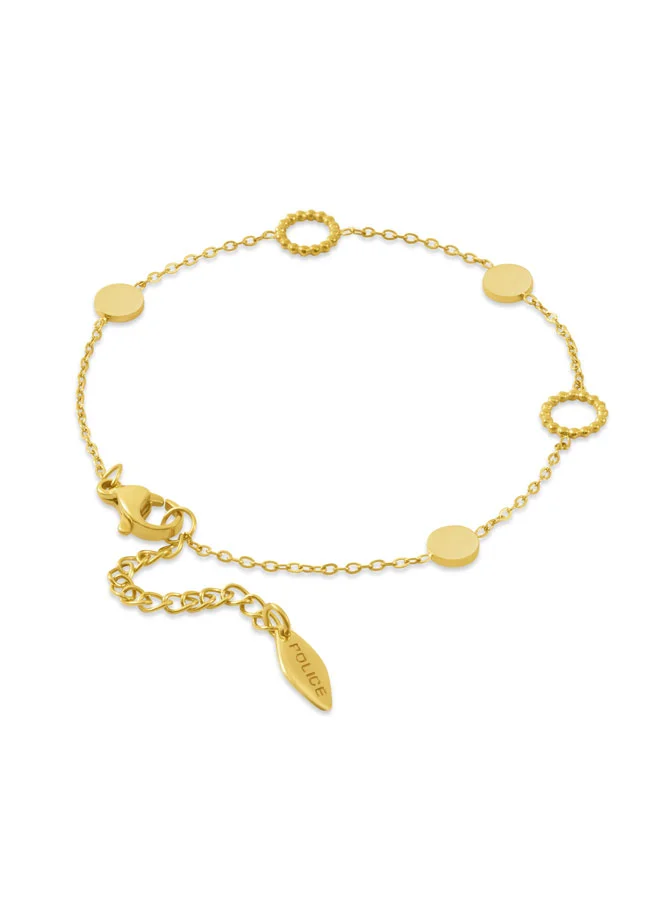 بوليس Luna Gold Orb Emblem Bracelet for Women