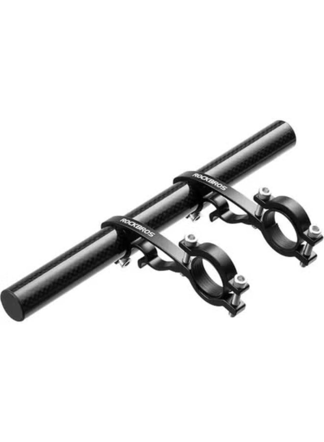 روكبروز حامل مقود الدراجة ROCKBROS، حامل مقود مزدوج، خفيف الوزن ومتين لحمل عداد سرعة الدراجة، ونظام تحديد المواقع العالمي (GPS)، وحامل الهاتف - Image 1