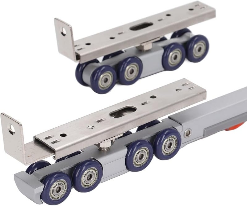 Tyenaza 8 Wheel Hoist Trolley 80KG Capacity 2 Way Roller Assembly for DIY Hardware Projects - Image 5