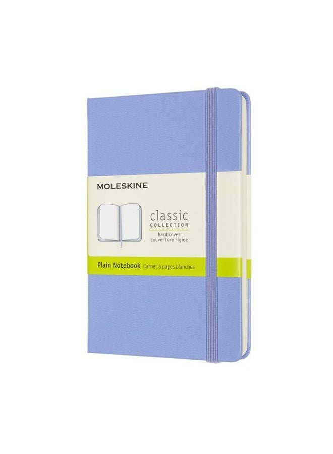 MOLESKINE Pocket Notebook Plain Pages Hydrangea Blue Hard Cover 192 Pages - Image 1