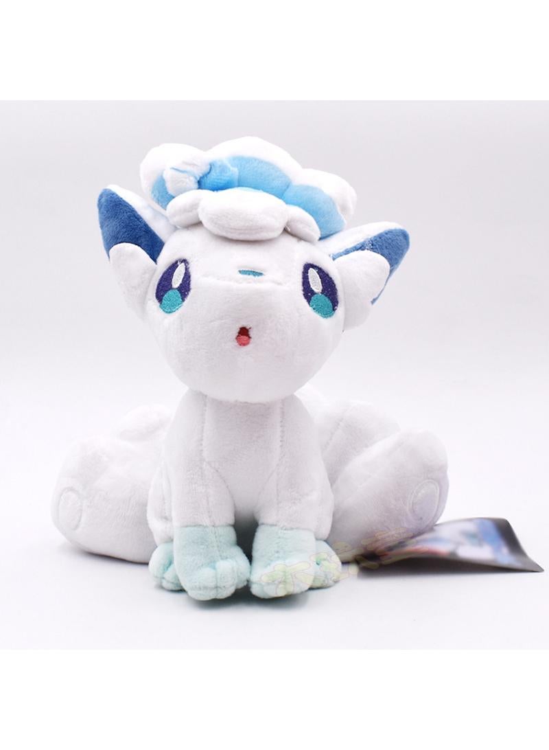Bluejw 1-Piece Pocket Monsters Figure Vulpix Plush Toys 22cm - Image 1