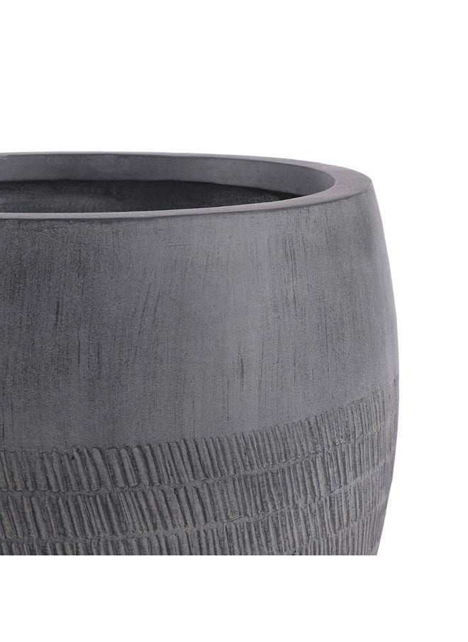 Zembla Round Pot (L)-Dark Grey - pzsku/Z1F4C468EBA73010EB53EZ/45/_/1718371268/a4a3a6e2-52b0-414b-81db-c0163df4bd3c