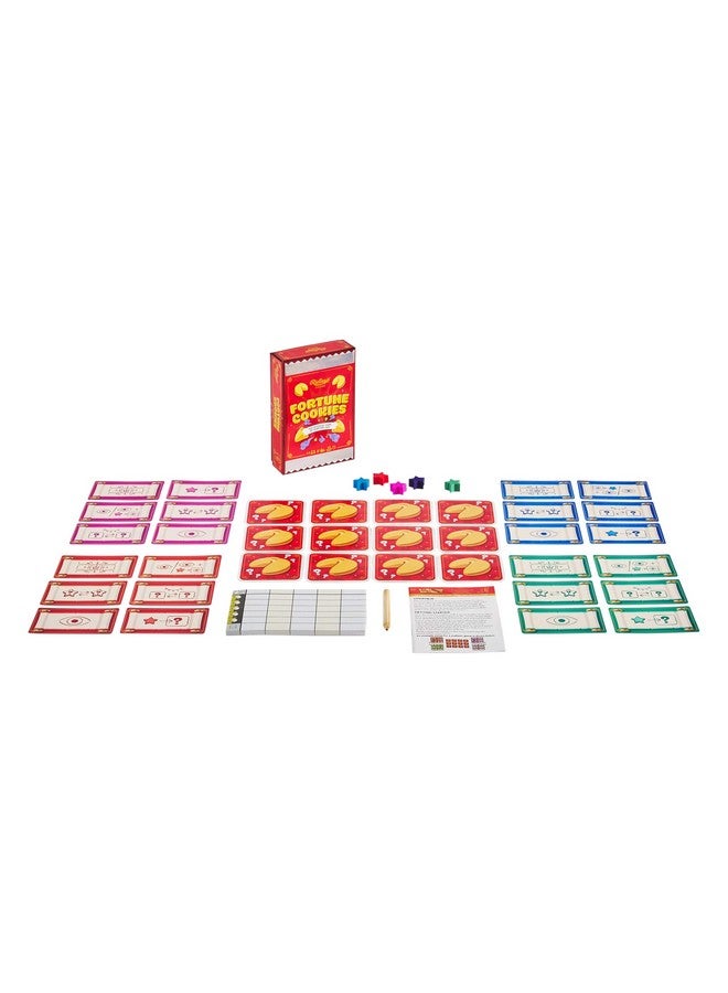 Ridley's Fortune Cookies Card Game Easy to Play Strategy Game for 3-5 Players, Ages 8+, Ready to Gift, Includes All Cards, Tokens, and Instructions - Image 1