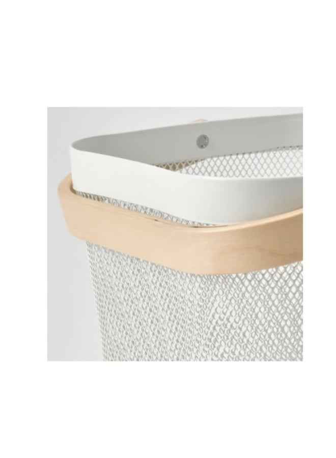 RISATORP Basket, white, 25x26x18 cm - Image 2