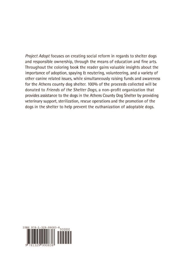 Adopt - An Educational Coloring Book  - Image 2
