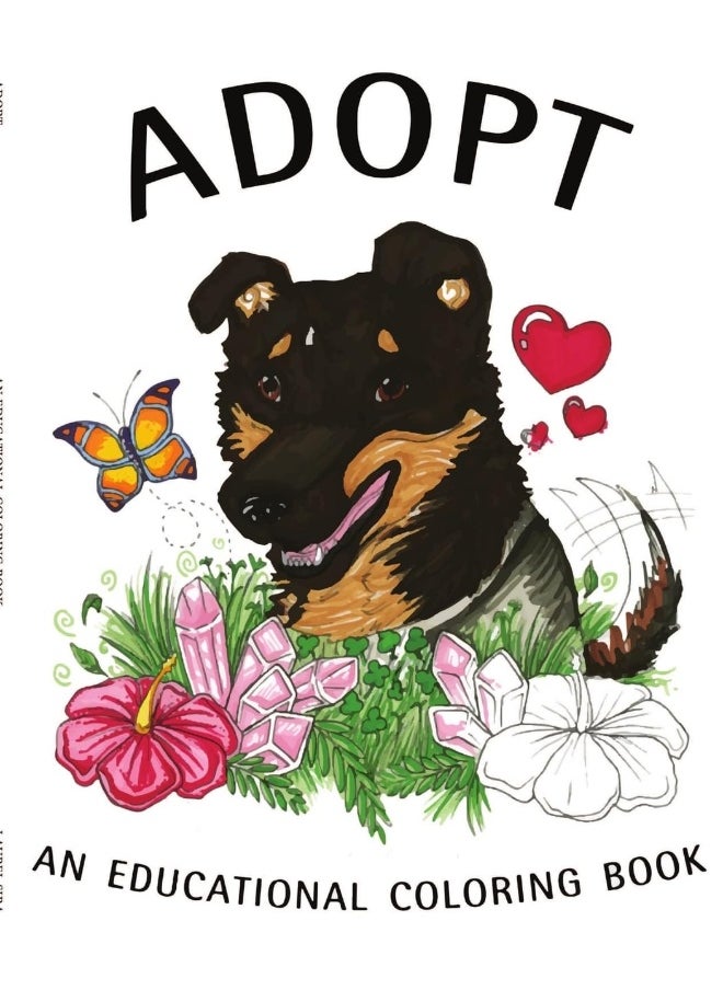 Adopt - An Educational Coloring Book  - Image 1