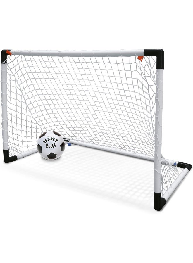 موندو هدف كرة القدم المصغر من موندُو 91.5 × 63 سم مع كرة صغيرة – مجموعة كرة قدم محمولة معتمدة من FIFA للأطفال للعب داخل وخارج المنزل - Image 1