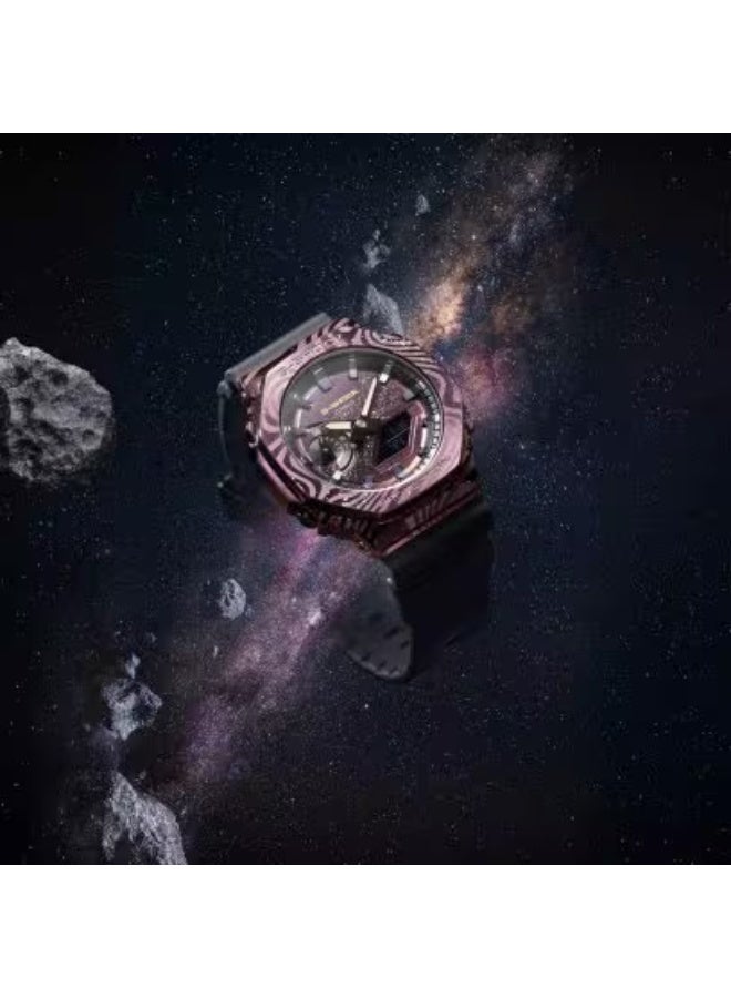 جي شوك ساعة رجالي جي إم-2100إم دبليو جي-1إيه دي آر تناظرية رقمية بحجم 44.4 ملم - Image 2