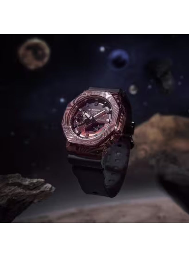جي شوك ساعة رجالي جي إم-2100إم دبليو جي-1إيه دي آر تناظرية رقمية بحجم 44.4 ملم - Image 3