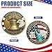 Highergo 250th Anniversary Commemorative Coins USA Eagle and Patriotic Symbols Collectible 250 Year Merchandise for Celebration Display Collectors Challenge Coin Gift10 PcsStyle 5 - Image 4