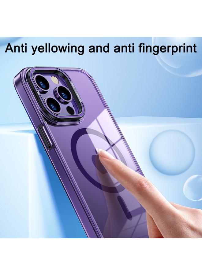 erorex Case For iPhone 14 Plus MagSafe Magnetic Invisible Holder Transparent Phone Case - Image 4