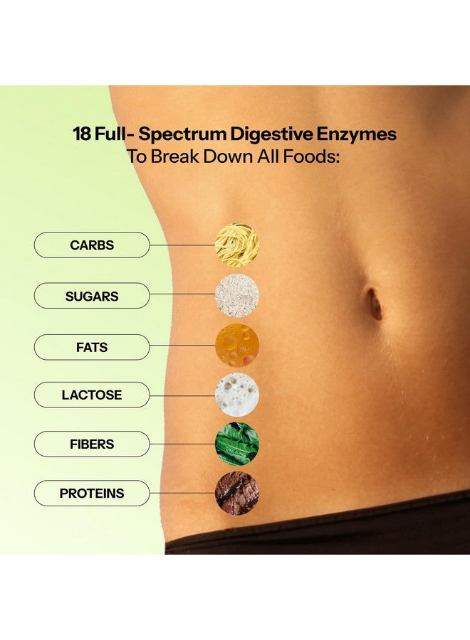 HUM Flatter Me Digestive Enzymes Bloating Supplement - Fast-Acting Bloat Relief for Digestive Health & Debloating Multi Enzyme | Bloat Pills, Anti Bloat Pills, Vegan 60 Servings - Image 3