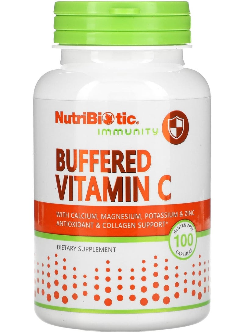 Immunity, Buffered Vitamin C, 100 Gluten Free Capsules