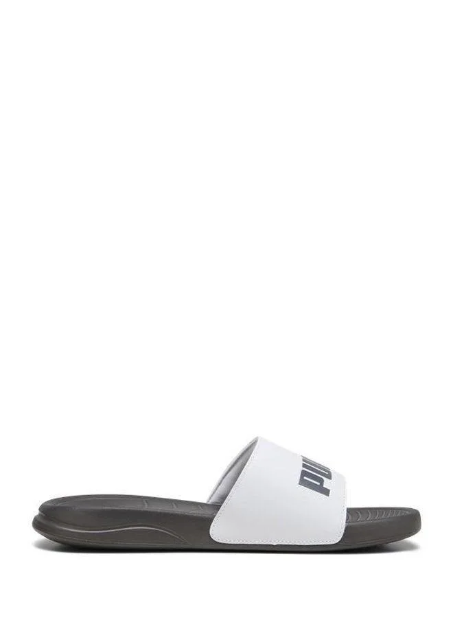Puma PUMA White-Dark Coal Popcat 20 Bx Slids  | Best Price UAE