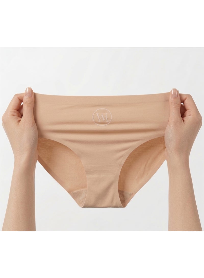 WearMe Seamless Panty 4 Pack Ultra Soft No Lines Daily Comfort - Image 4
