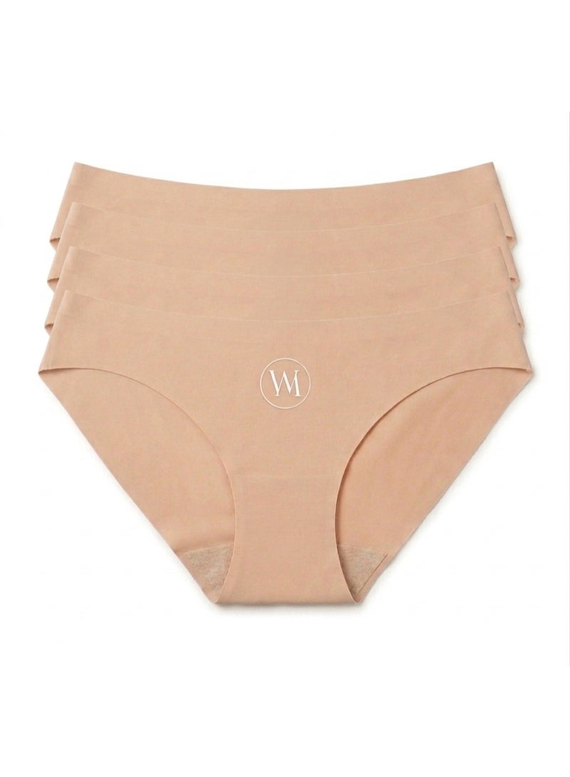 WearMe Seamless Panty 4 Pack Ultra Soft No Lines Daily Comfort - Image 2