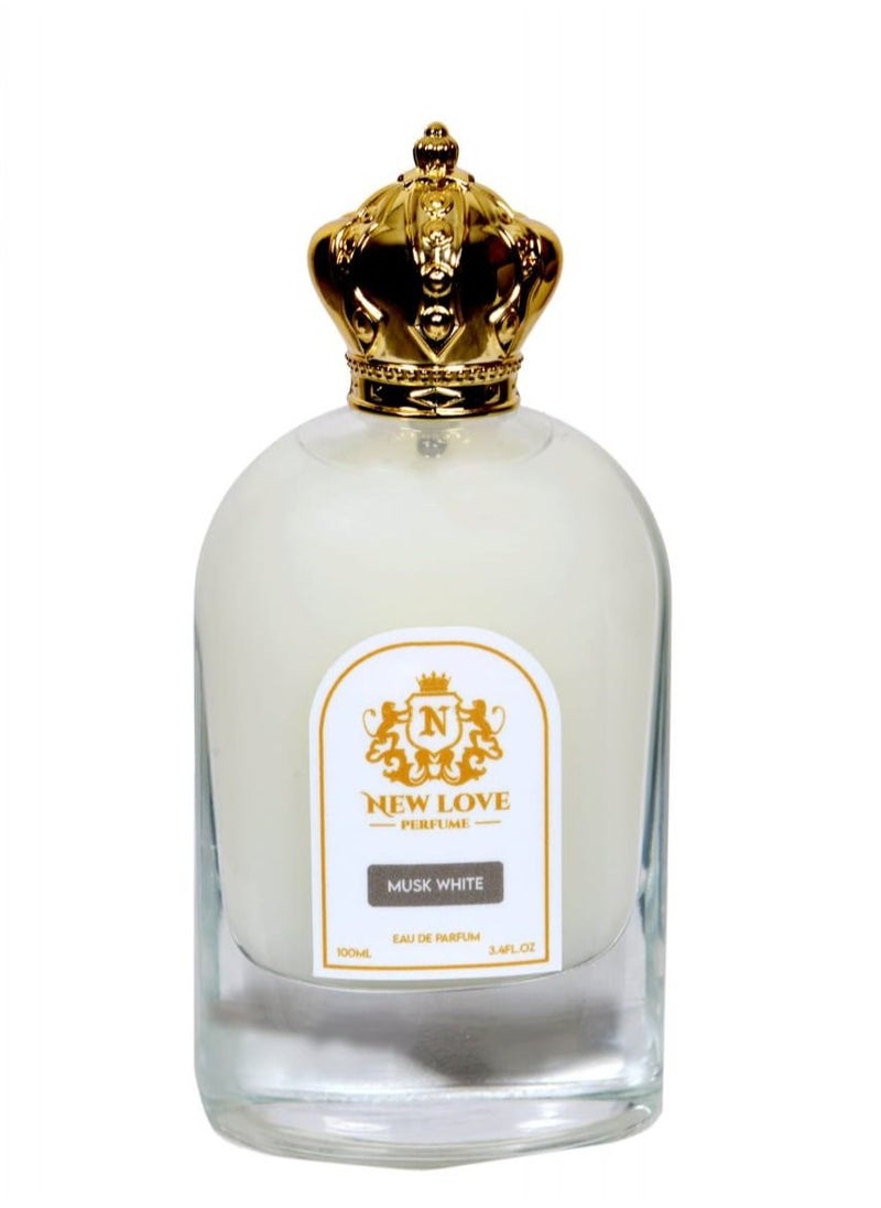 نيو لوف  عطر مسك ابيض او دي بارفيوم 100 مل  - Image 1