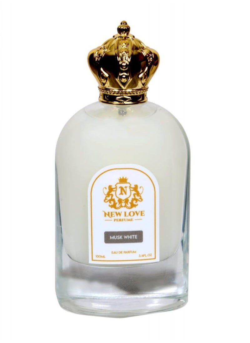 نيو لوف  عطر مسك ابيض او دي بارفيوم 100 مل  - Image 2