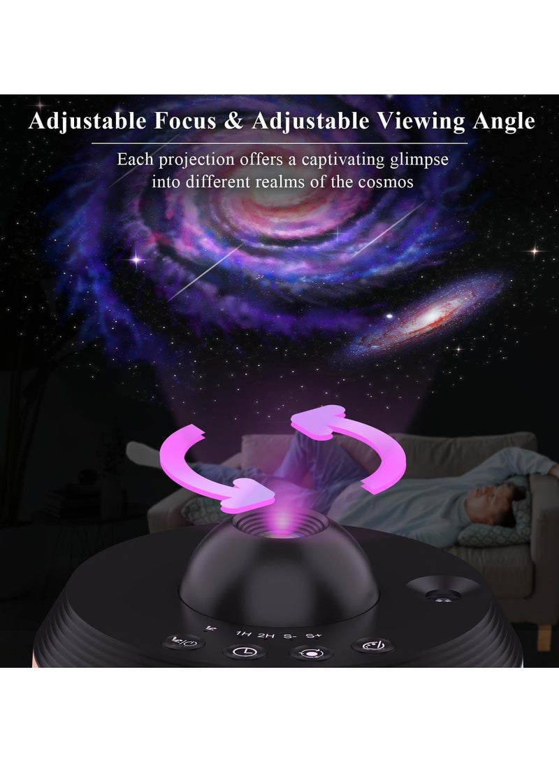 TIGER Star Projector, Premium Planetarium Galaxy Projector with 13 4K HD Films | Meteor Shower & 4 Color Effects | Adjustable Angle, Timer Function | Ideal for Kids, Adults, Bedroom Décor – Transform Your Space with Stunning Starry Skies  - Image 3