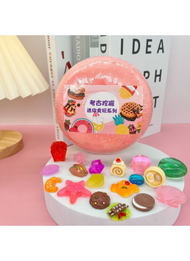 null - Archaeological Digging Toys Dinosaur Fossil Gem Children's Handmade Puzzle Stall Hand-made Digging Treasure Blind Box Wholesale-Color:Oversized Dig (no Tools) - Image 1