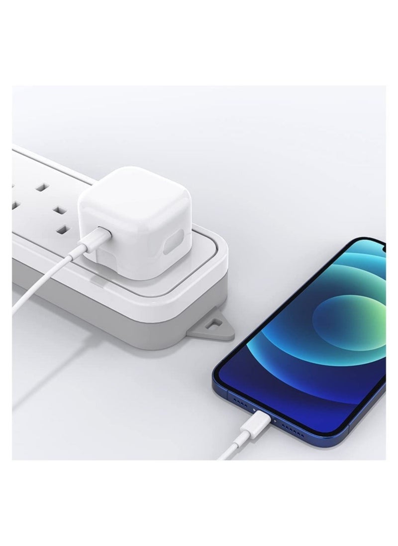 ELTRAZONE - IPhone 20W USB-C Power Adapter With Cable for iPhone 14 POR 13 13 PRO 13 PRO MAX 12 / iPhone 12 Pro max /12mini (iPhone 20W USB-C Power Adapter) - Image 1