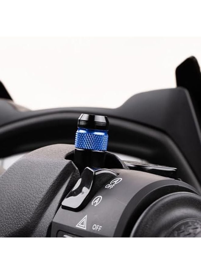 Black Motorcycle Rearview Hole Plugs Screws Bolts Replacement 10mm Aluminum - Image 4