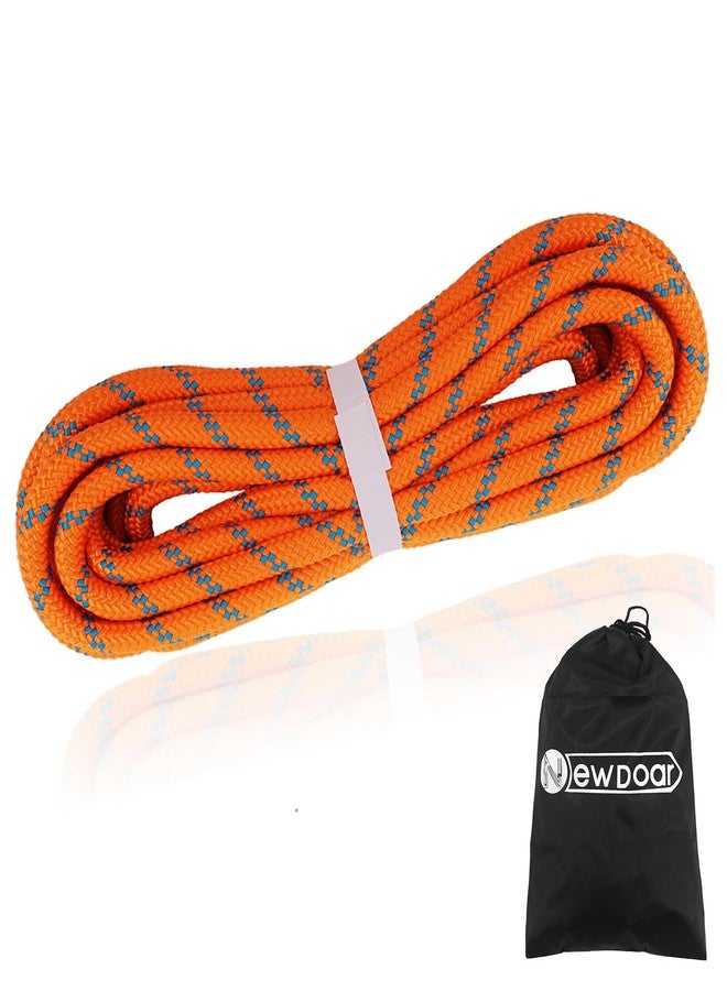 NewDoar 8mm Climbing Accessory Cord High Strength Rope Equipment for Mountain Climb, Fire Rescue Escape, Outdoor Survival, Camping (Polyester 20ft) - Image 1