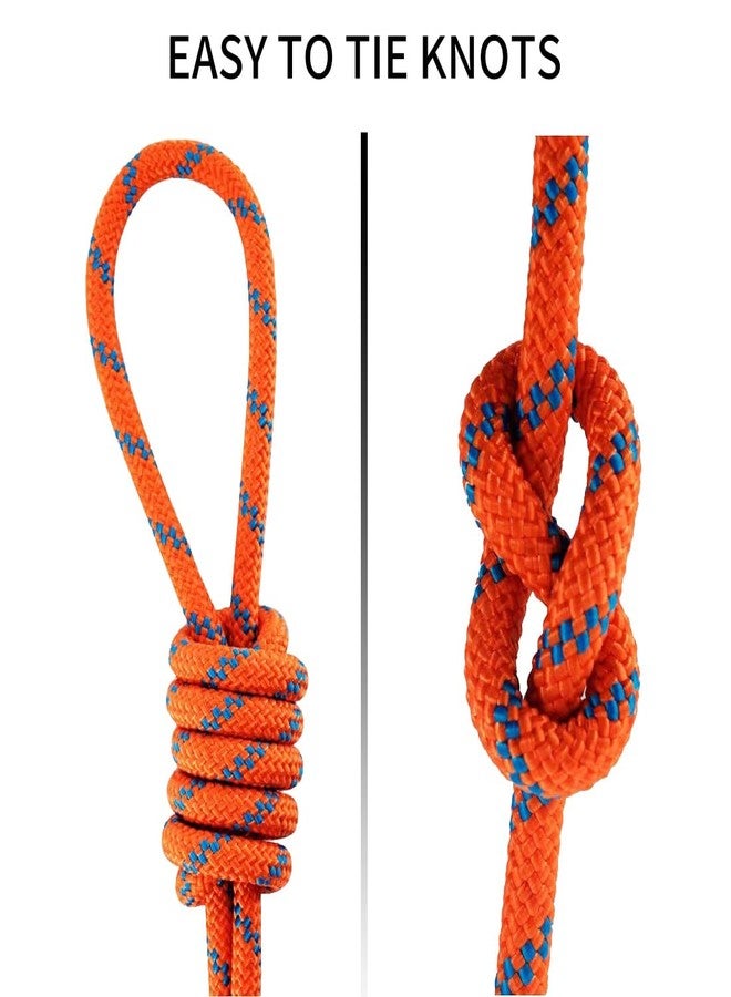 NewDoar 8mm Climbing Accessory Cord High Strength Rope Equipment for Mountain Climb, Fire Rescue Escape, Outdoor Survival, Camping (Polyester 20ft) - Image 5