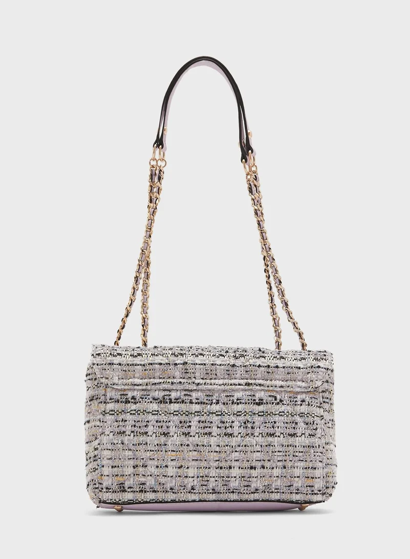 GUESS Cessily Convertible Flap Over Crossbody