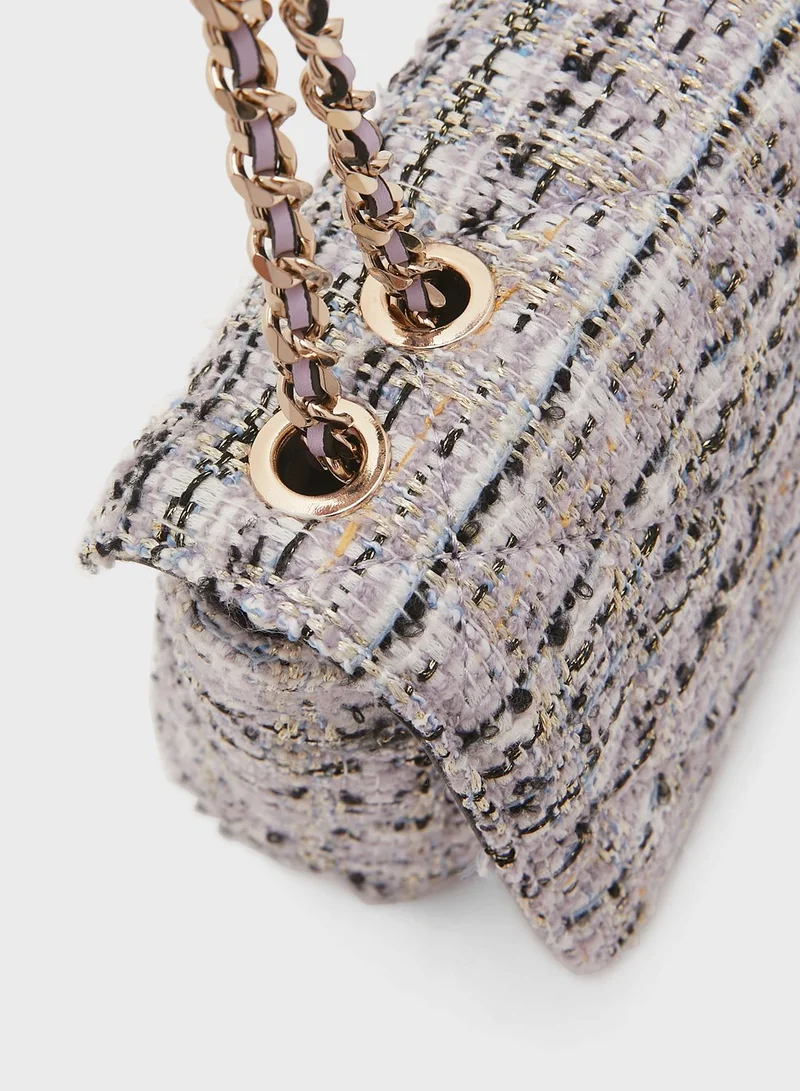 GUESS Cessily Convertible Flap Over Crossbody