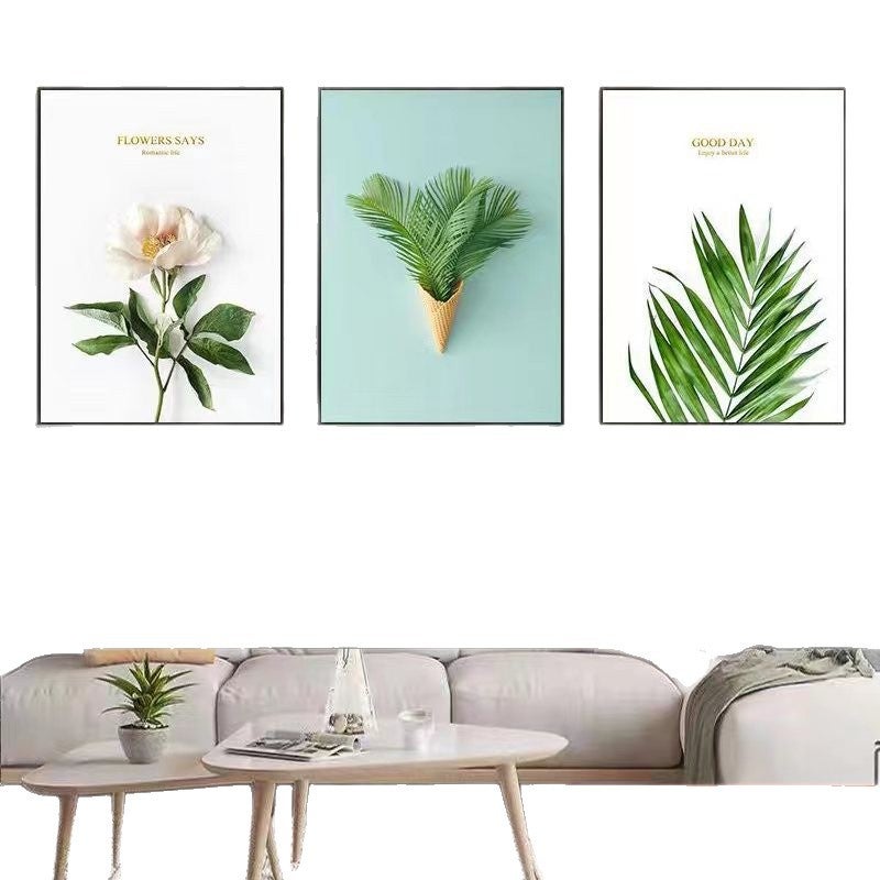 Triple Stair Wall Bedside Painting Bedroom Hanging Painting Living Room Decorative Painting Ins Sofa Background Wall Dining Room Bedroom Mural Painting - Image 5