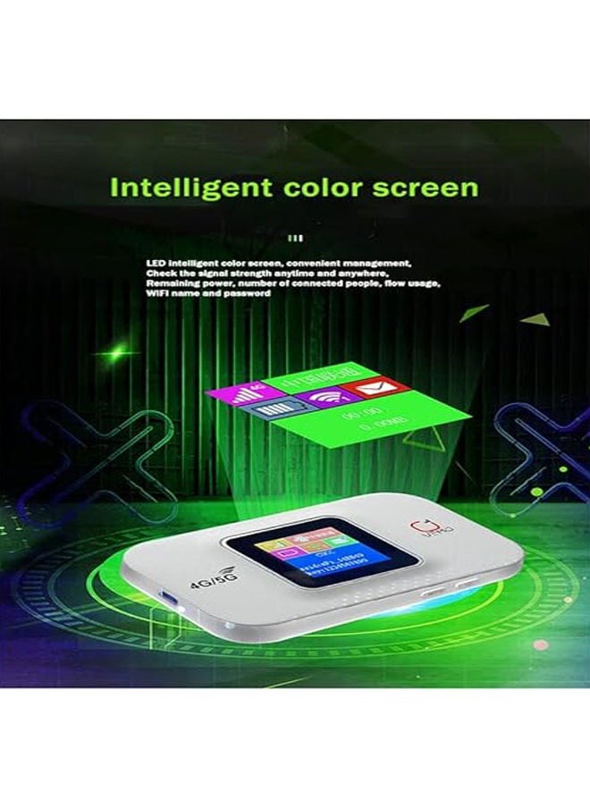 General - E5783 Plus 4G LTE CAT4 300Mbps Portable WiFi Router with SIM Card Slot Car Mobile WiFi 3000mAh Battery Portable Router - Image 1