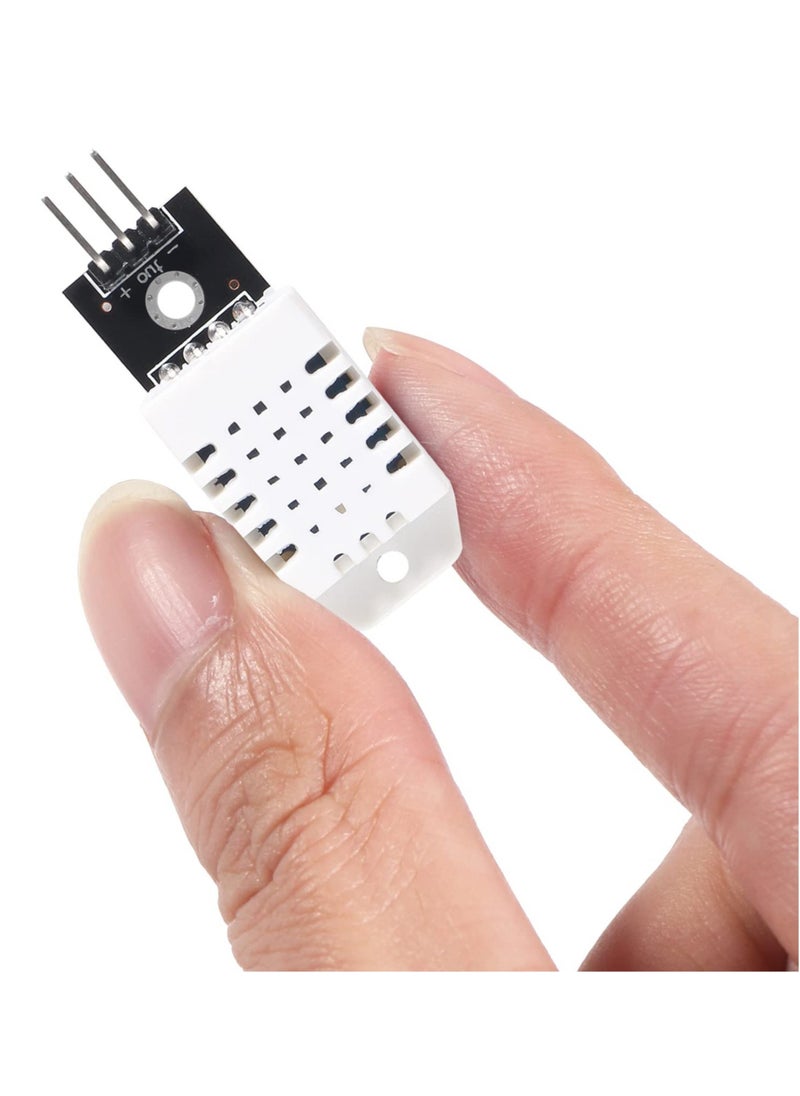 3Pcs DHT22 Temperature and Humidity Sensor Module, AM2302 Digital Temp Humidity Gauge Monitor, Electronic Practice DIY Replace SHT11 SHT15