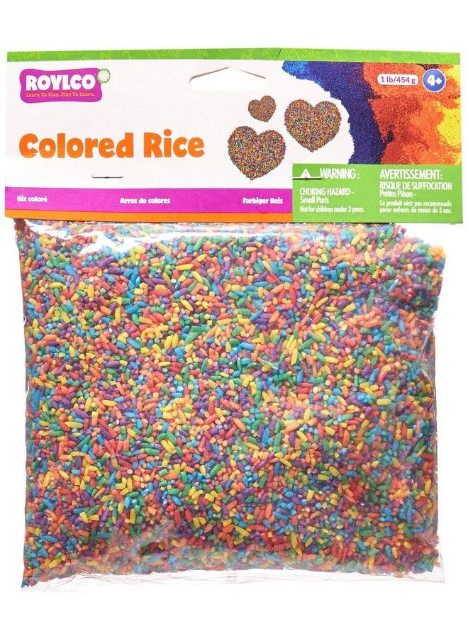 Roylco Colored Rice 1 Lb. Box  - Image 2