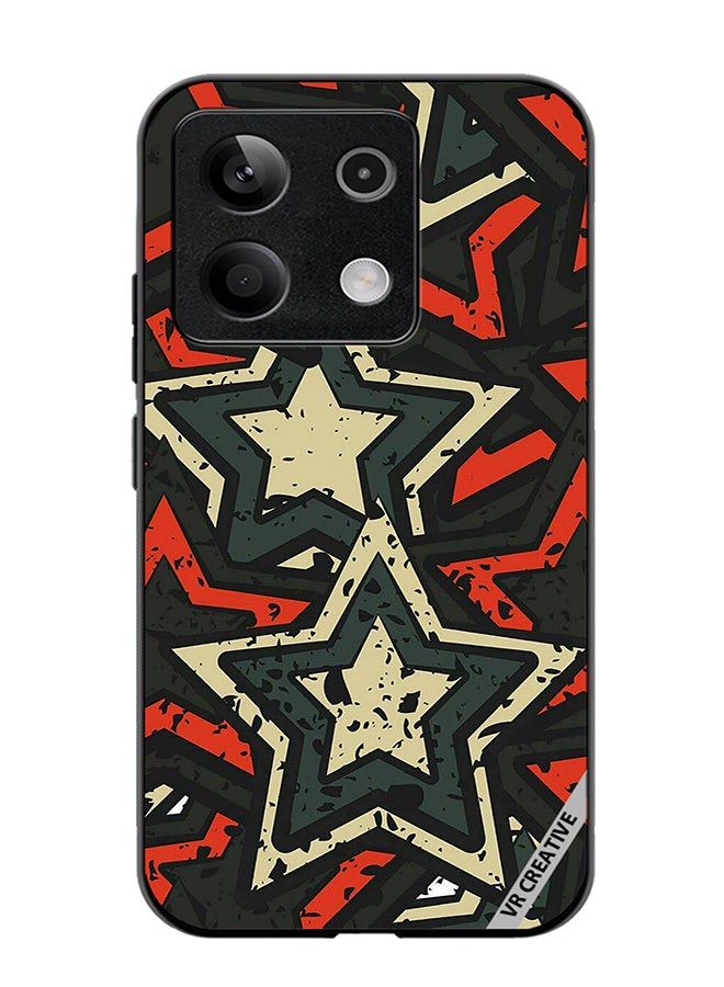 VR CREATIVE Protective Case Cover For Xiaomi Poco X6 Stars Design Multicolour - Image 1