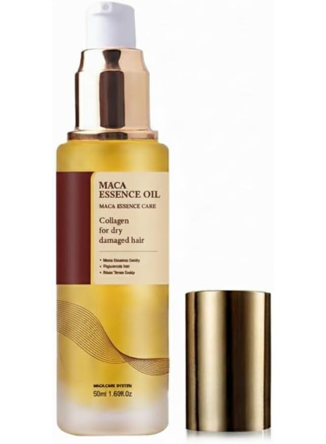 KASTWAVE Moroccan Argan Oil, for Hair Healing, Cold Pressed Weightless Argan Oil Hair Serum, Restores Manageability and Elasticity, Adds Shine and Gloss, for Dry Damaged Hair (50ml) - Image 1