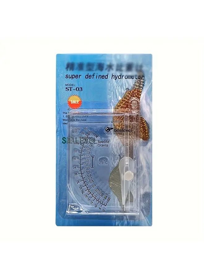 1Pcs Square Salinity Meter For Measuring Salinity In Seawater Aquaculture And Seafood - Image 1